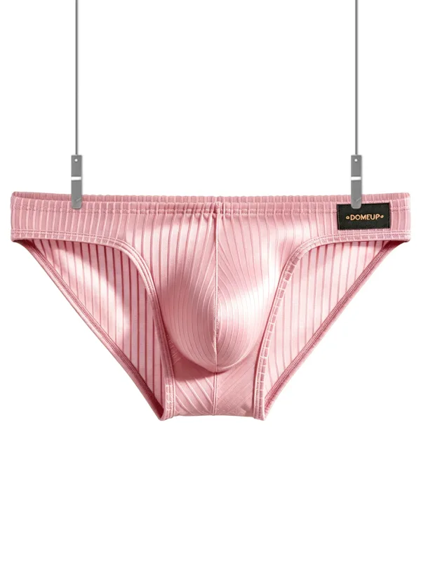 Men's Underwear Ribbed Texture Mens Brief Nylon Elastane Underpants Lightweight Thin Comfortable Male Triangle Underwear M‑XXL — image 11