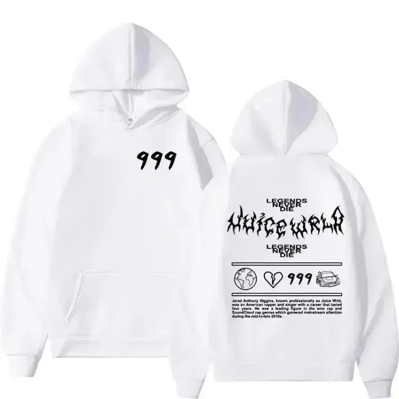 2026 Juice WRLD Men's Hooded Sweatshirt Autumn Fashion Hip Hoo Casual Pullover Unisex Street Style Loose Fit Warm Y2K Trend — image 7
