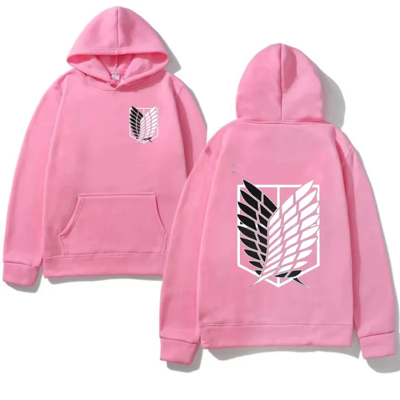 2026 Attack on Titan Men's Hoodie Anime Hoodies Men and Women Streetwear Pullover Harajuku Shingeki No Kyojin Hoodies Sweatshirt — image 14