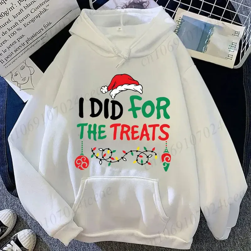 Christmas Couple Matching Hoodies Set I Don't Do Matching Christmas Outfits Santa Hat Print Hoodies Funny Family Xmas Party Gift — image 18