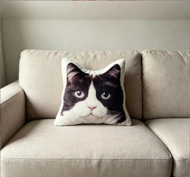 3D printed simulation dog pillow funny pet shaped pillow living room bedroom soft decoration personalized holiday gift — image 15