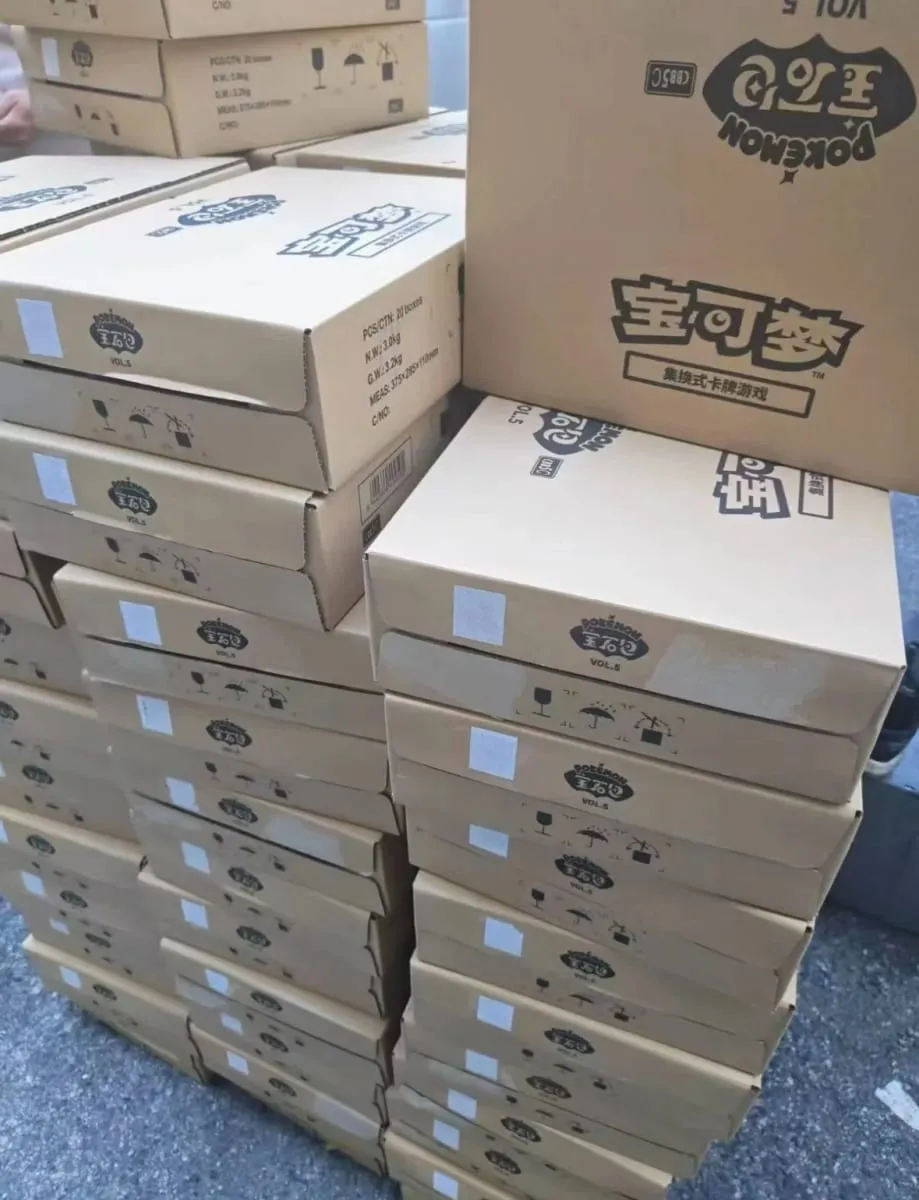 재고 있음 100% 오리지널 포켓몬 PTCG 카드 보석 팩 Vol 5 중국어 간체 Tcg Vol. 5 카드 게임 보석 팩 4 컬렉션 선물 상자