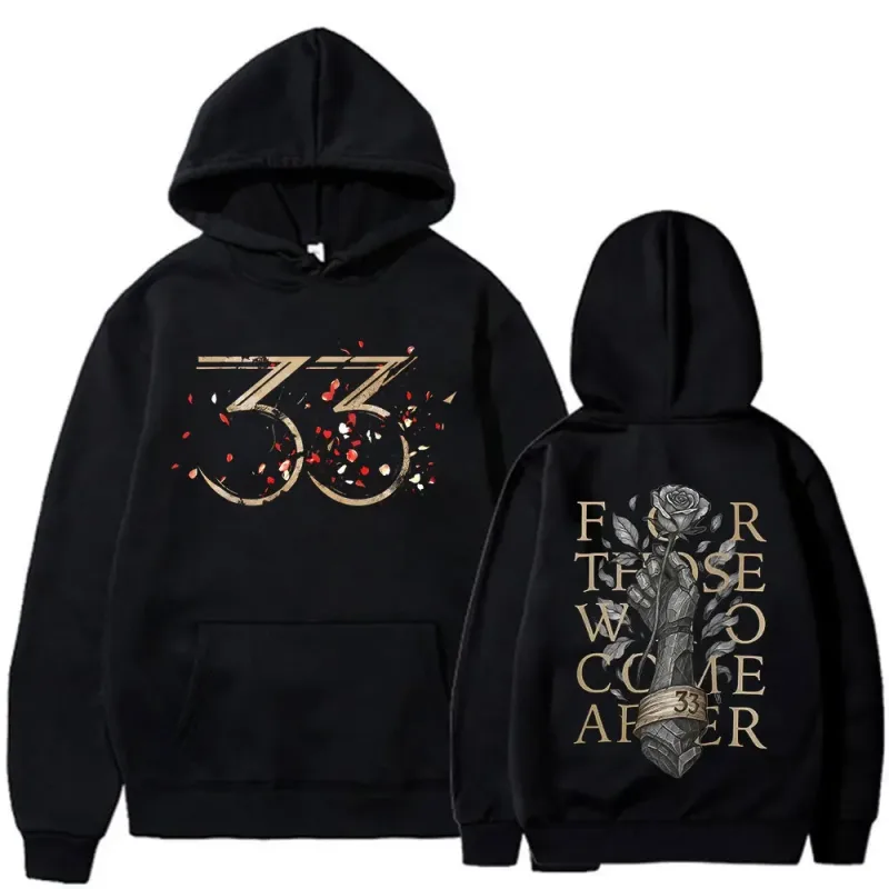 Game Clair Obscur Expedition 33 for Those Who Come After Hoodies Men Clothing Casual Long Sleeves Hooded Sweatshirts Streetwear — image 1
