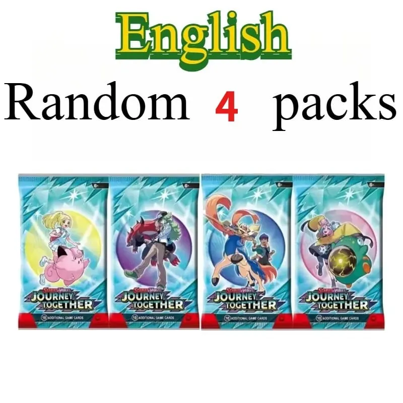 zábava 40 kusů Pokemon Card Pack 4 sady Sun Moon Violet 151 Angličtina Sběratelské karty Sběratelské hračky Halloween Dárek Fantasy Sci-Fi — image 8