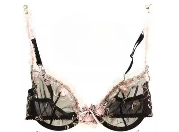 Ultra-thin Steel Band Bra Lovely Plus-size Lace Lingerie Set transparent Comfortable Bra Set Soft Lightweight S-XL Daily Wear