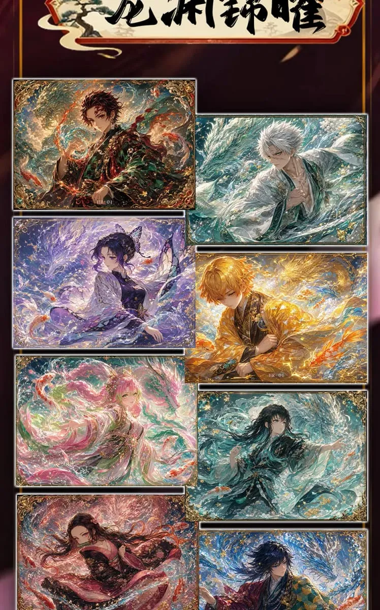 Wholesale 2026 New ShangYou Creative Studio Demon Slayer Cards Tearing Raqqa Anime Collectibles Character Fan Gifts — image 2