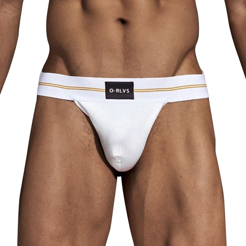Briefs Male Seamless Hip Design Mens Underwaer Super Large Wide 5cm Elastic Band Independent Codpiece Boy Short Pants 3256807000572618