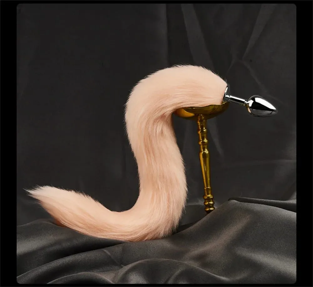Metal Butt Plug Sexy Fox Tail Role-playing Games Lovers Adult Sex Toys Masturbation Stimulation Massager For Women Men Couple — image 6