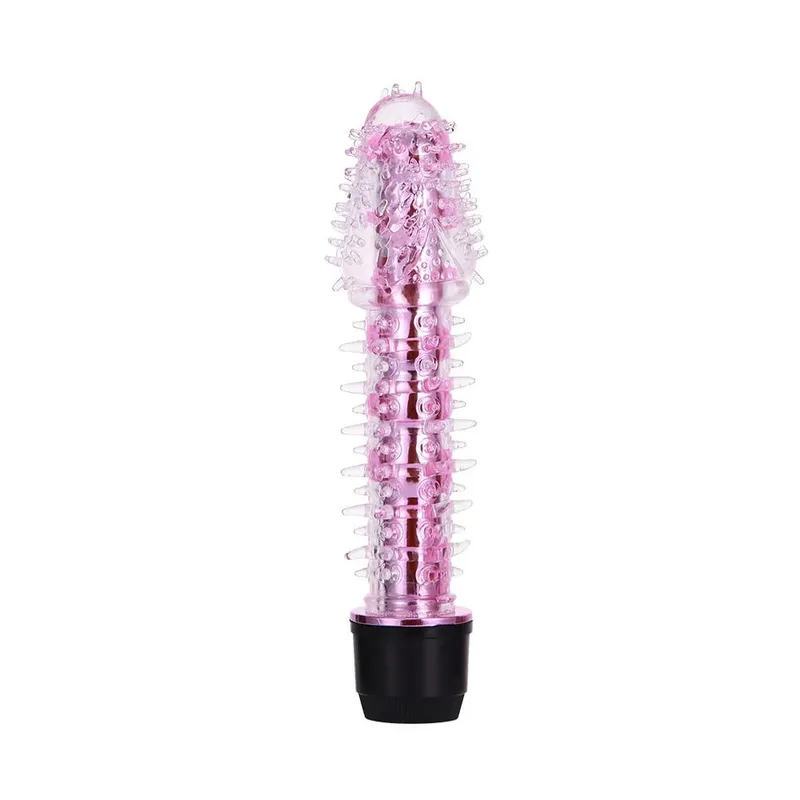 Small Bald Vibrators G-Spot Vibrator for Women Realistic Jelly Dildo with Thorn Dragon Beard Clitoris Stimulator Adult Sex Toys — image 14