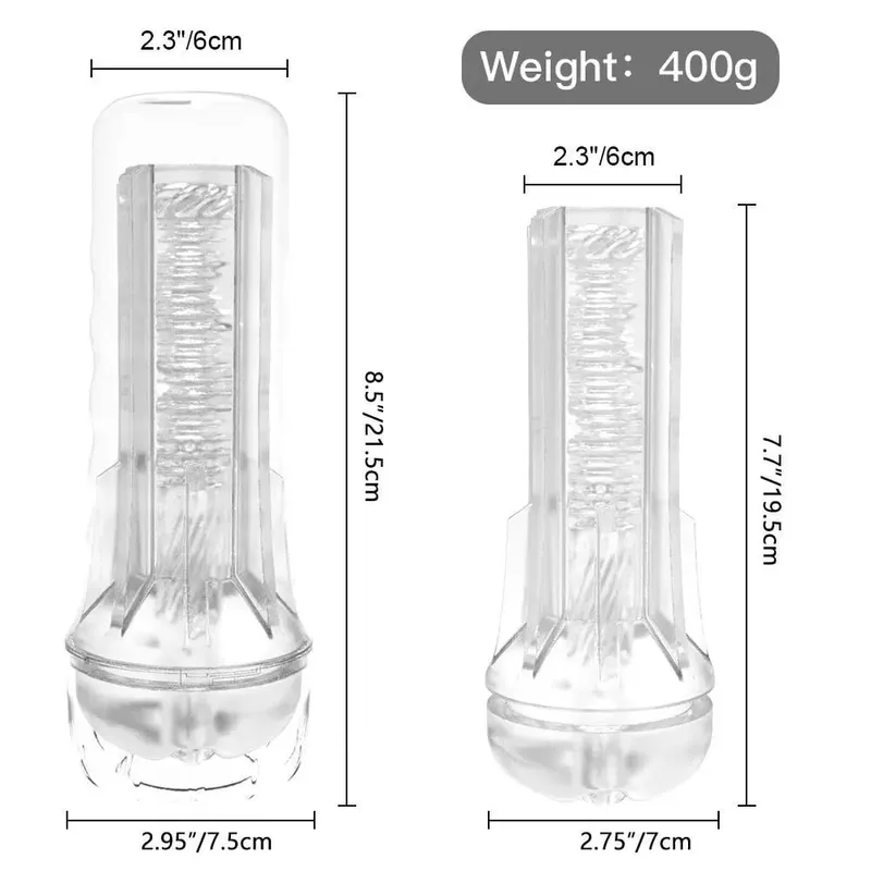 Male Masturbator Soft Silicone Pussy Vaginas Transparent Penis Pump Pocket Penis Endurance Masturbation Cup Sex Toys For Men 18 — image 1