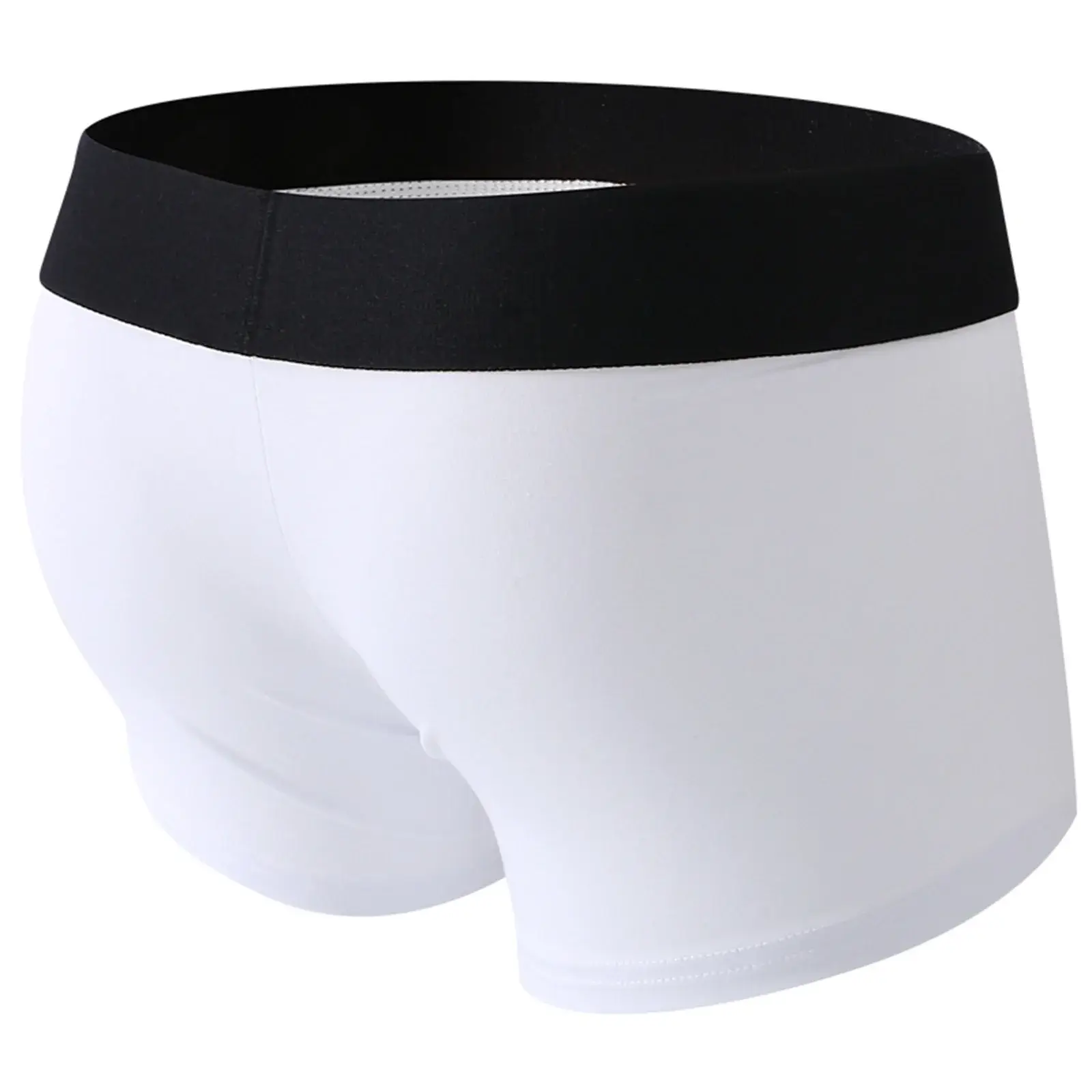 นักมวยชายหลุมด้านหน้าชุดชั้นในซิลิโคน Cockring เซ็กซี่ Boxershorts เอวกว้างกางเกงผ้าฝ้าย Hollow OUT ชุดชั้นใน — image 11