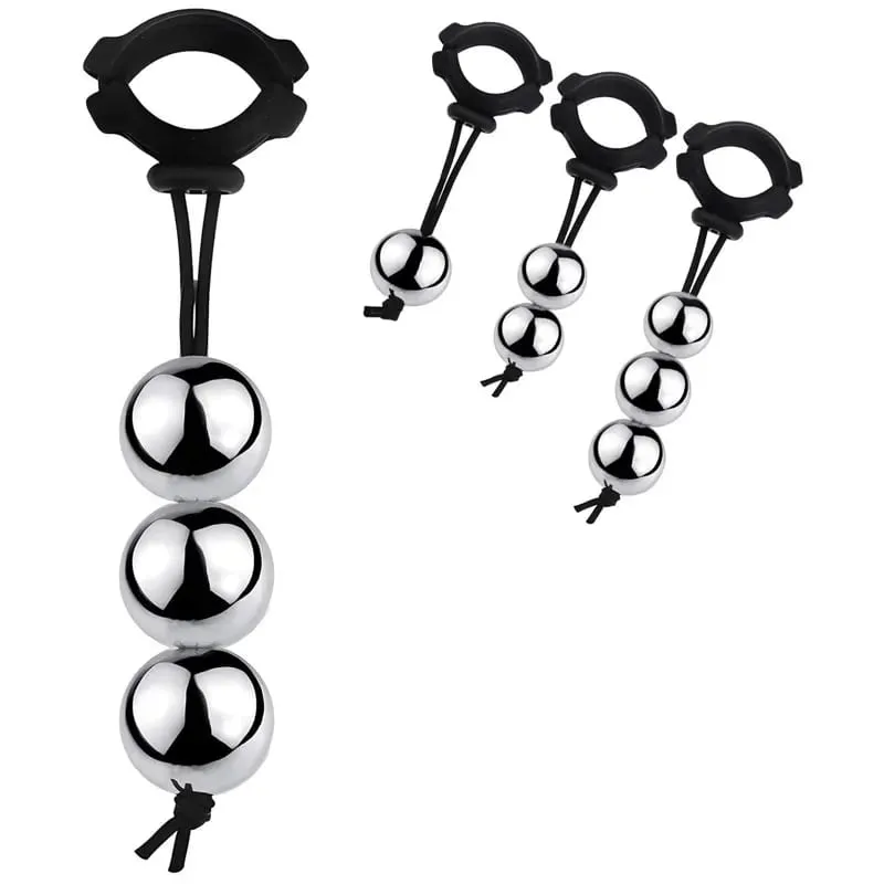 Male Penis Enlargement Exercise Ring Sex Anal Beads Masturbator Penis Strong Extender Semen Lock Ring Adult Sex Toys For Men 18+ — image 1
