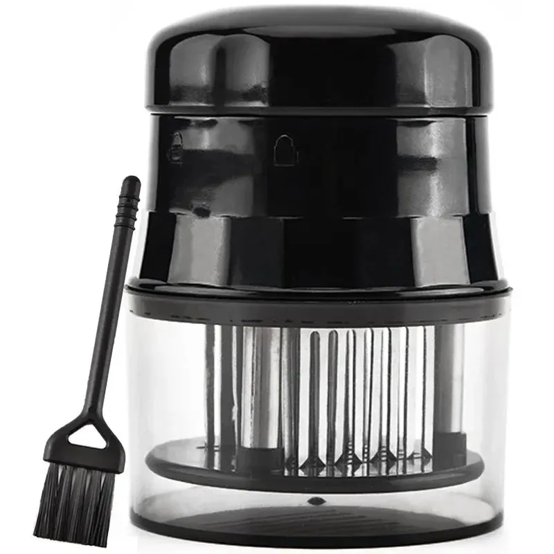 56 블레이드 바늘 고기 Tenderizer 스테인레스 스틸 고기 비프 스테이크 말렛 고기 Tenderizer 휴대용 해머 파운드 요리 도구