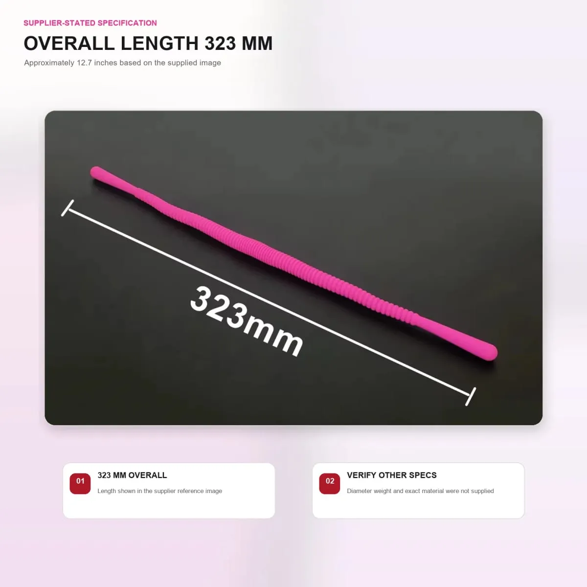 Flexible Vaginal Expander Ribbed Adult Sex Toy Bendable Spreader for Women Couples Pink Purple Black Easy Double Ended Rod Play — image 5