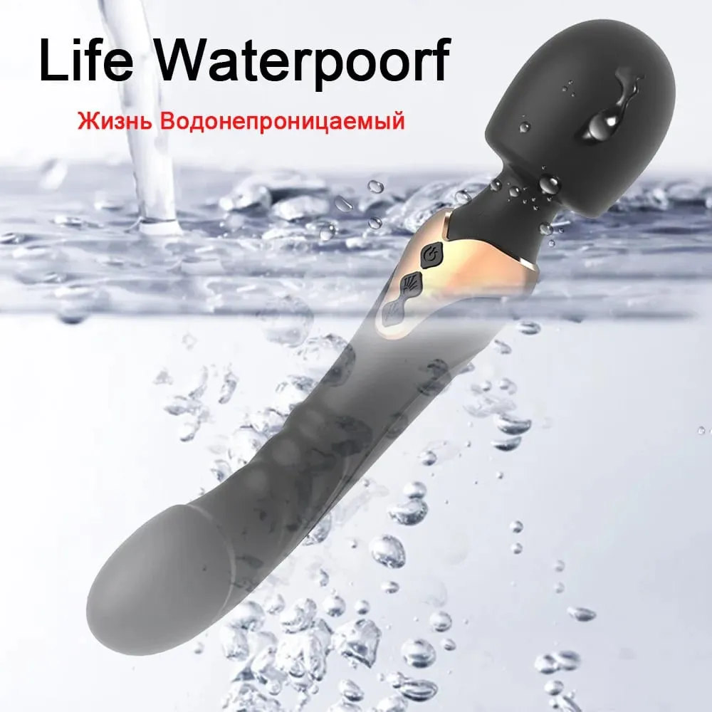 Vrouwen Krachtige AV Dildo Vibrator Toverstaf 10 Modi Clitoris Stimulator G Spot Vagina Tepel Massager Adult Sex Toys voor vrouwen — image 5