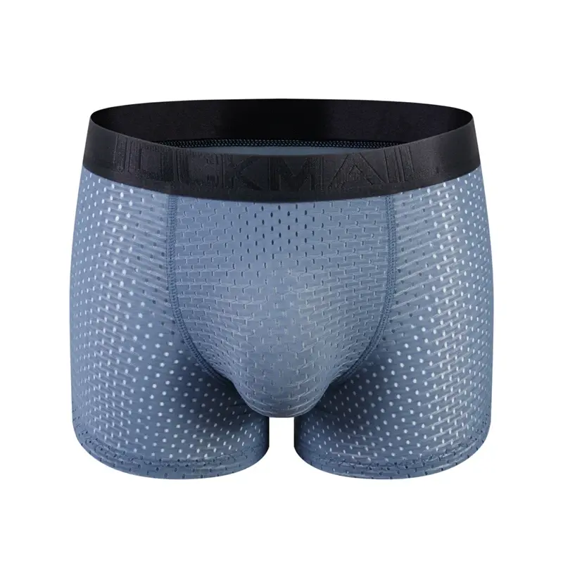 Nam Thân Tích Hợp Giả Mông Hông Nâng Tăng Cường Quần Short Quần Sịp Boxer Bộ Đồ Lót Định Quần Lót Nylon Thoáng Khí