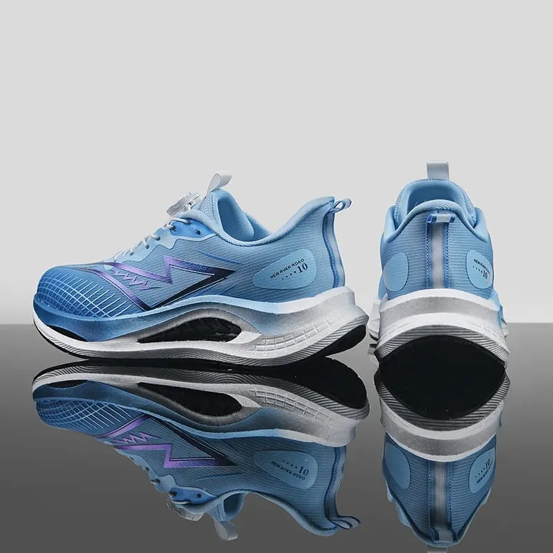 Men Sports Running Shoes Marathon Air Cushion Breathable Lightweight Comfortable Women Outdoor Athletic Jogging Tenis Sneakers — image 1