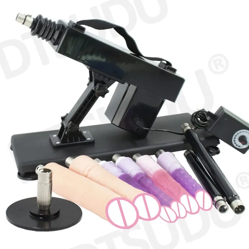 Female Sex Machine with Dildo and Masturbation Cup Hands-Free G-Spot Clitoral Stimulation Adult Sex Machine