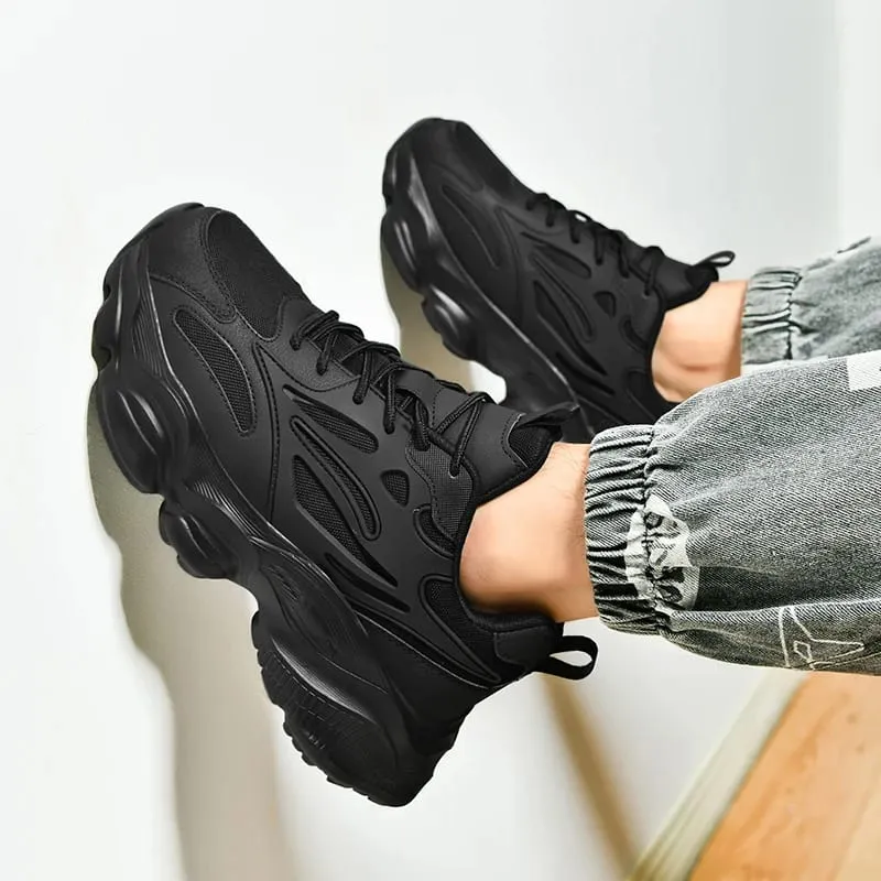 High Quality Sport Walking Sneakers For Men Large Size 48 Athletic Men's Sneakers Black Platform Casual Basletball Running Shoes — image 7