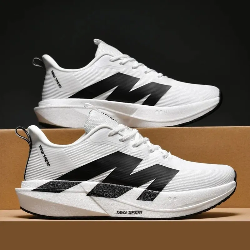 Men Marathon Running Shoes Carbon Board Speciality Sports Breathable Lightweight Women's Comfortable Athletic Sneakers Original — image 5