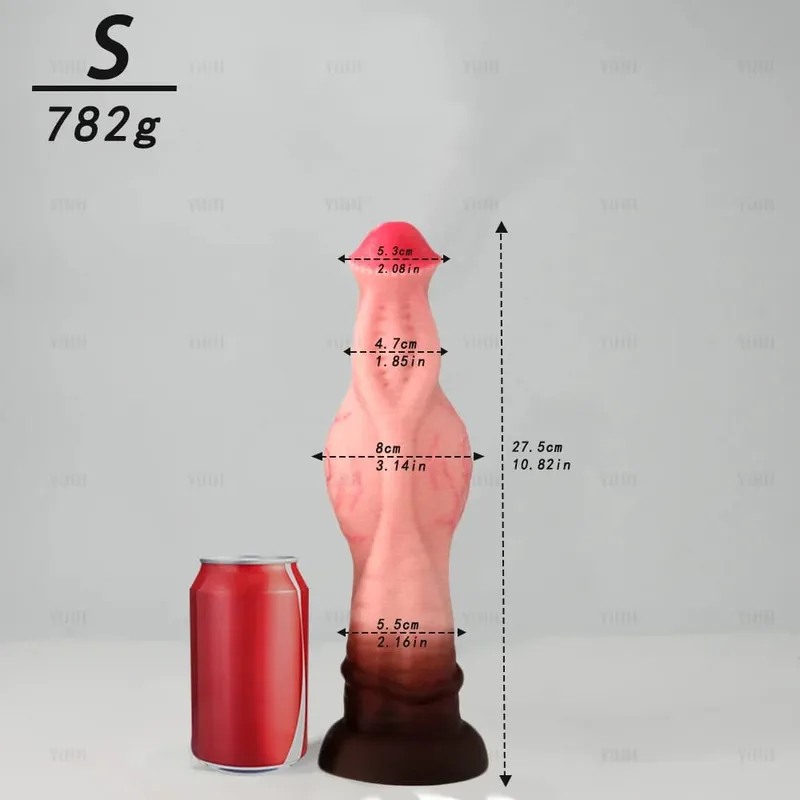 Consolador de caballo enorme de 47-95mm, Consolador realista de animales, tapón Anal grande, pene grueso, pene de silicona, Juguetes sexuales, Consolador, masturbación para adultos