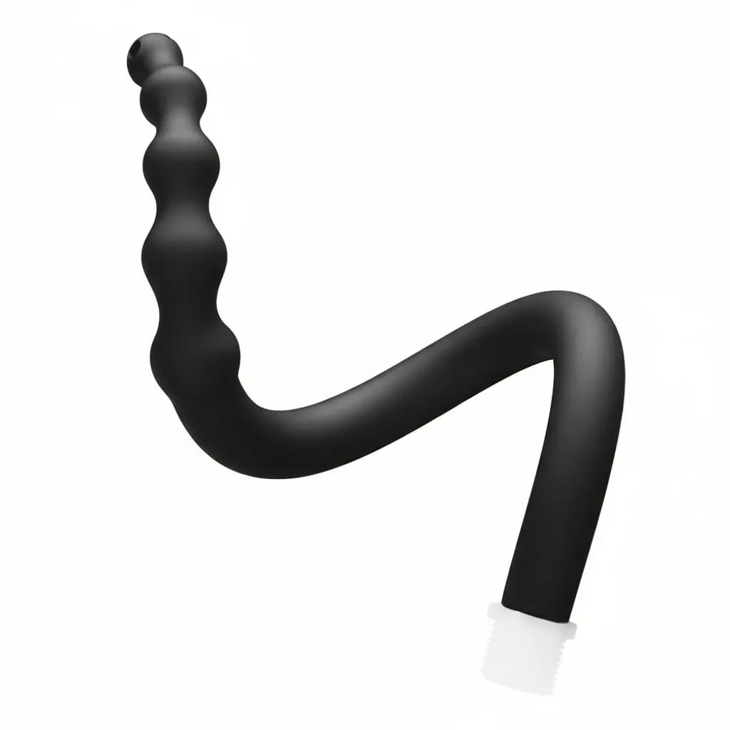Silicone Anal Vaginal Douche Butt Plug Multi-Function Enema Plug-In Shower Anal Dilators Mga Pang-adulto Mga Laruan ng Pang-adulto Mga Laruang Pang-Sex — image 6