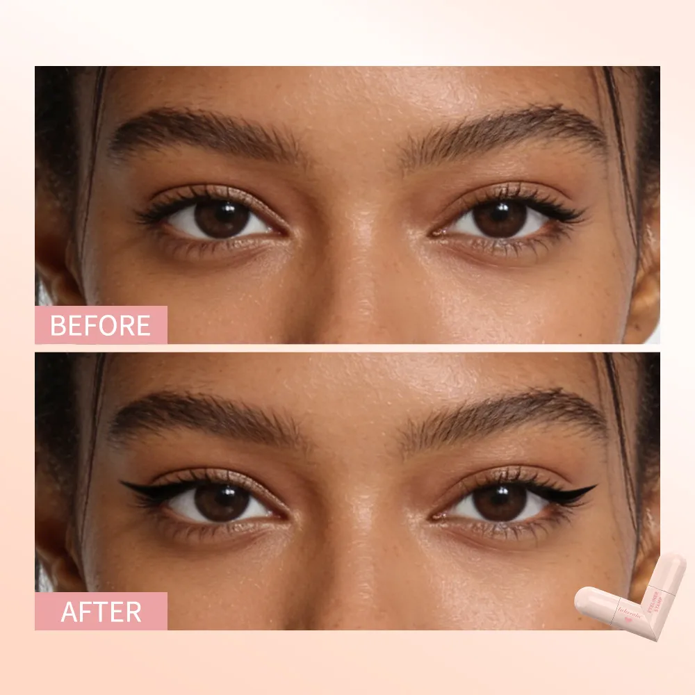 Lakerain Eyeliner Razítko Heart Pattern Precision Liner Dlouhotrvající barva Přenosná oční linka Nezbytná pro začátečníky v líčení — image 7