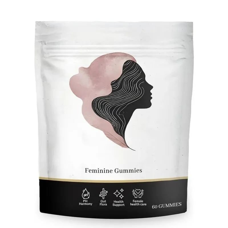 Vaginální Flora Gummies s Lactobacillus Acidophilus a vitamínem C Podpora pro rovnováhu ženského mikrobiomu 60 Gummies