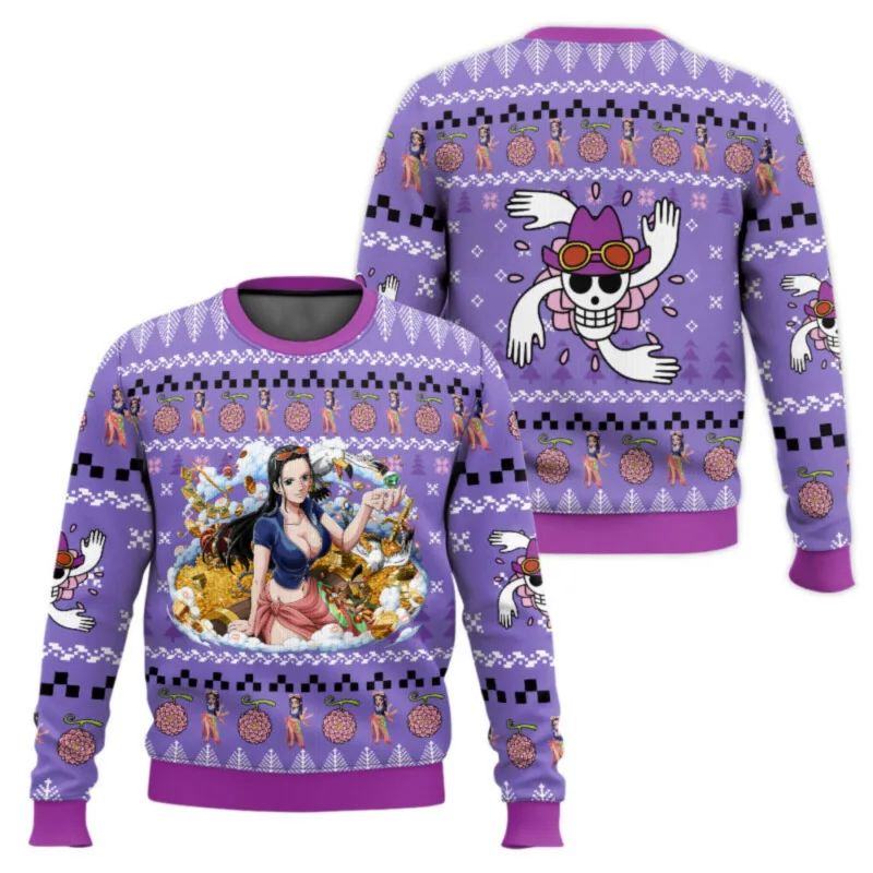 Fantasy chainsaw Christmas Carnival Unisex Sweater Santa Claus Sweater 3D Sweater Autumn and Winter Premium Clothing — image 10