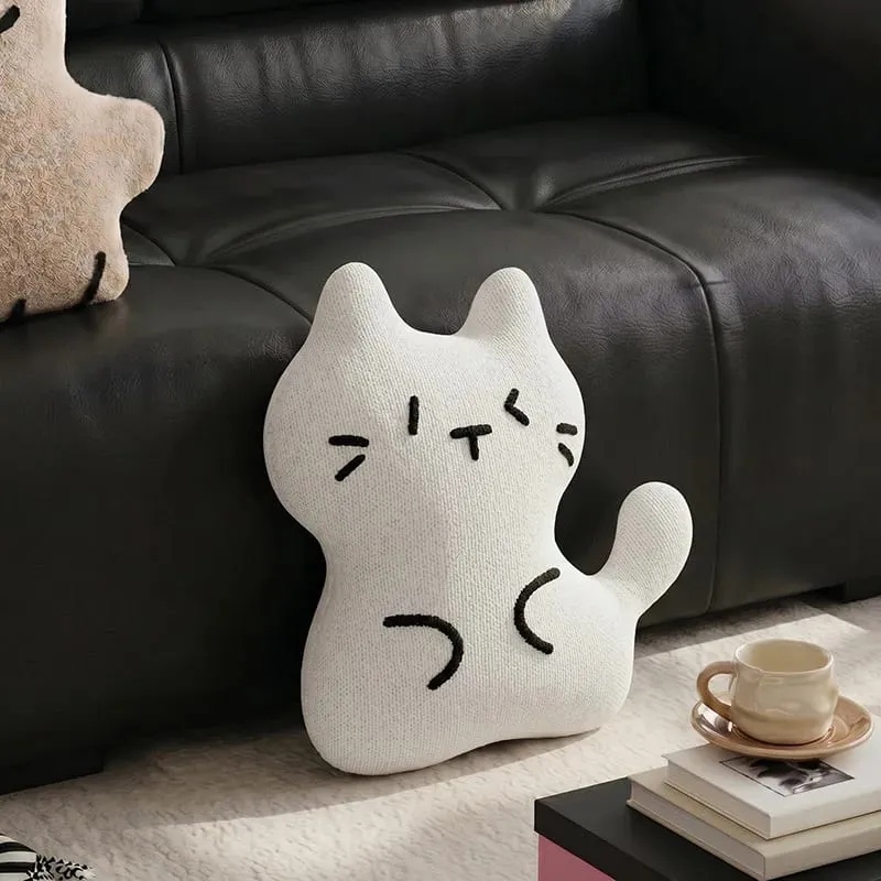 Cute Cartoon Stuffed Animal Cushion Cover Nordic Ins Style Plush Pillow Soft Sofa Living Room Decorative Pillow Case Home Decor — image 6