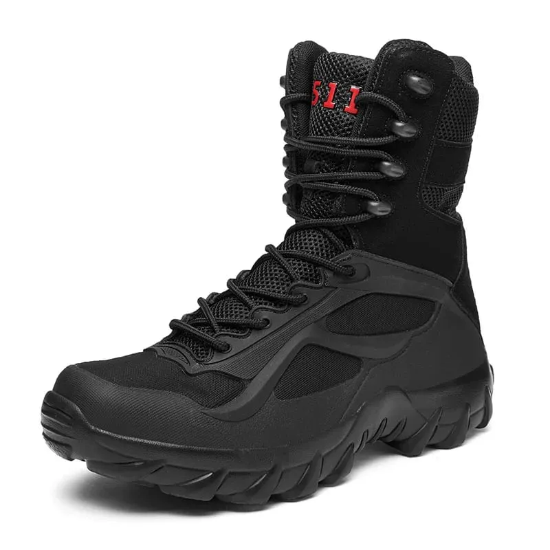 Magnum Large Size High Top Tactical Boots Breathable Military Combat Boots for Outdoor Hiking Durable Training Boots Anti slip