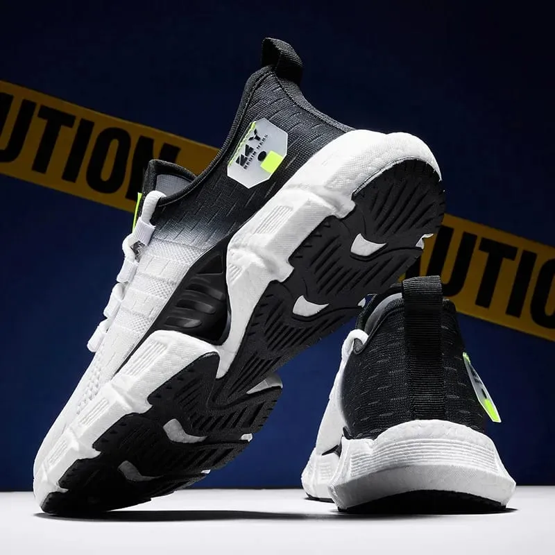 Sepatu Pria Fashion Baru Sepatu Kasual Pria Bersirkulasi Ringan Sepatu Olahraga Lari Jogging Luar Ruangan Nyaman Jaring Zapatos — image 8