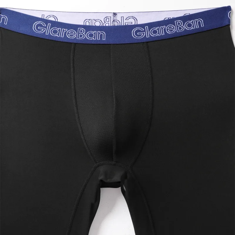 4 Pieces Mixed Colors Quick-Dry Long Leg Boxer Briefs Underpants Underwear For Home And Sports Hight Quality Male Panties Pants — image 31