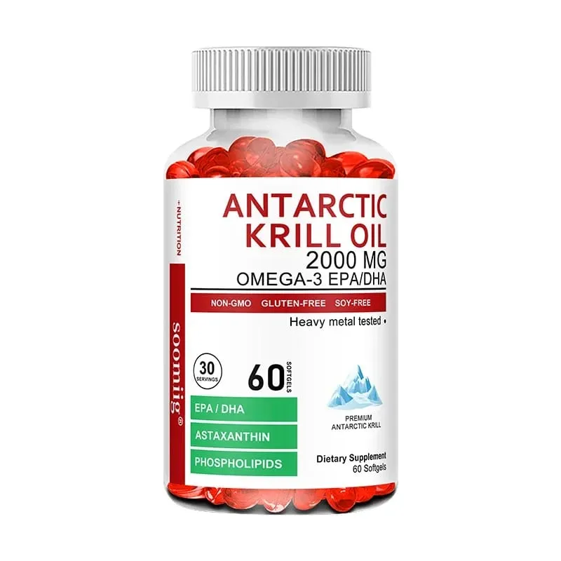 Antarctische krilloliecapsules 2000 mg Omega-3 EPA & DHA met astaxanthinesupplement afkomstig van rode krill Maximale sterkte — image 9