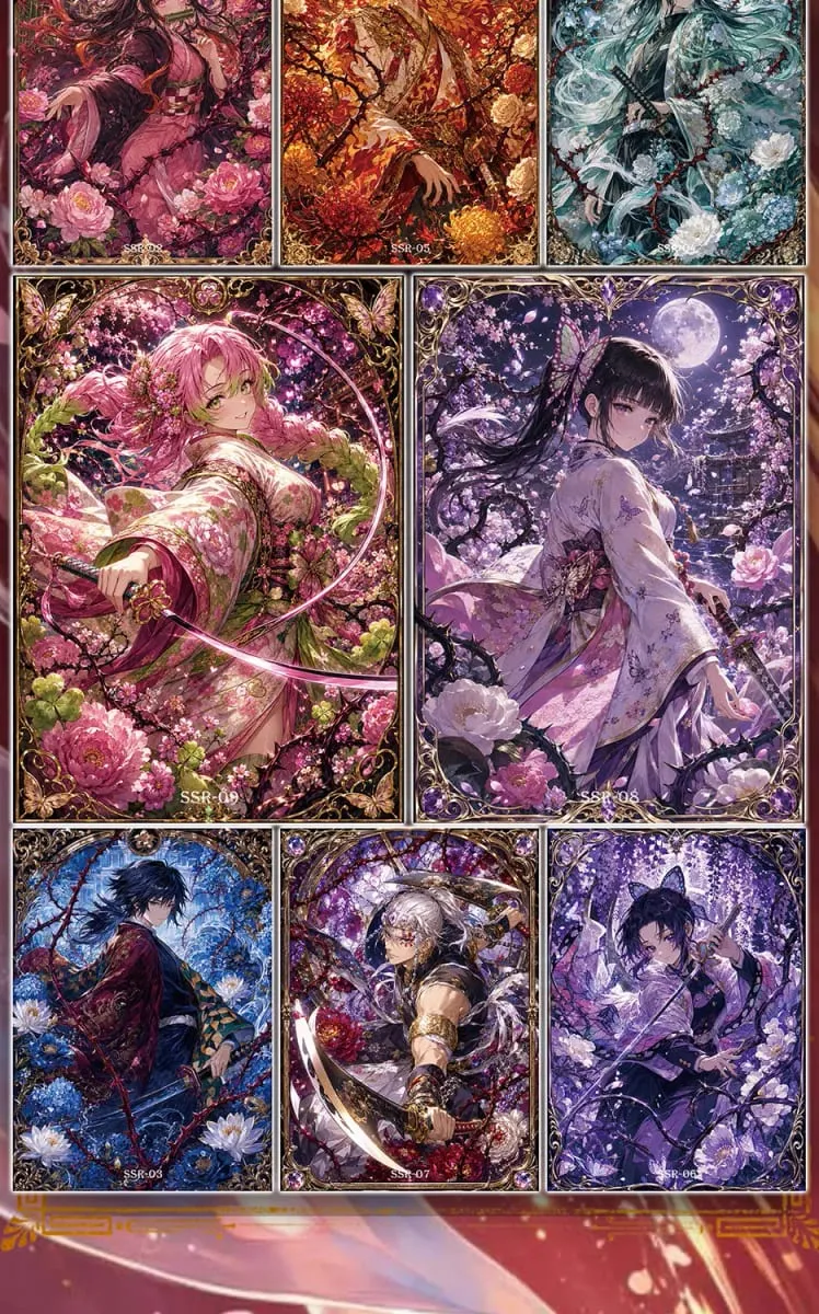 Wholesale 2026 New ShangYou Creative Studio Demon Slayer Cards Tearing Raqqa Anime Collectibles Character Fan Gifts — image 3