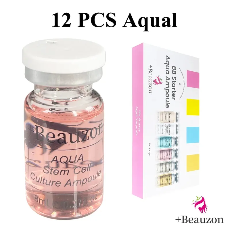 8ml บีบีครีม Hyaluronic Acid Facial Glow Serum Ampoule Essence Peptide Moisturizing Foundation Skin Rejuvenation Care Beauzon — image 25