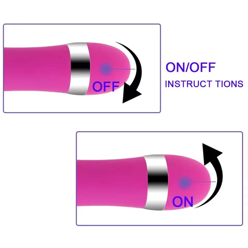 Vagina Dildo Vibrator Multi Speed AV Stick Massager Female Clitoris Masturbation Vaginal Sex Toy For Women Men Adult Sex Product — image 6