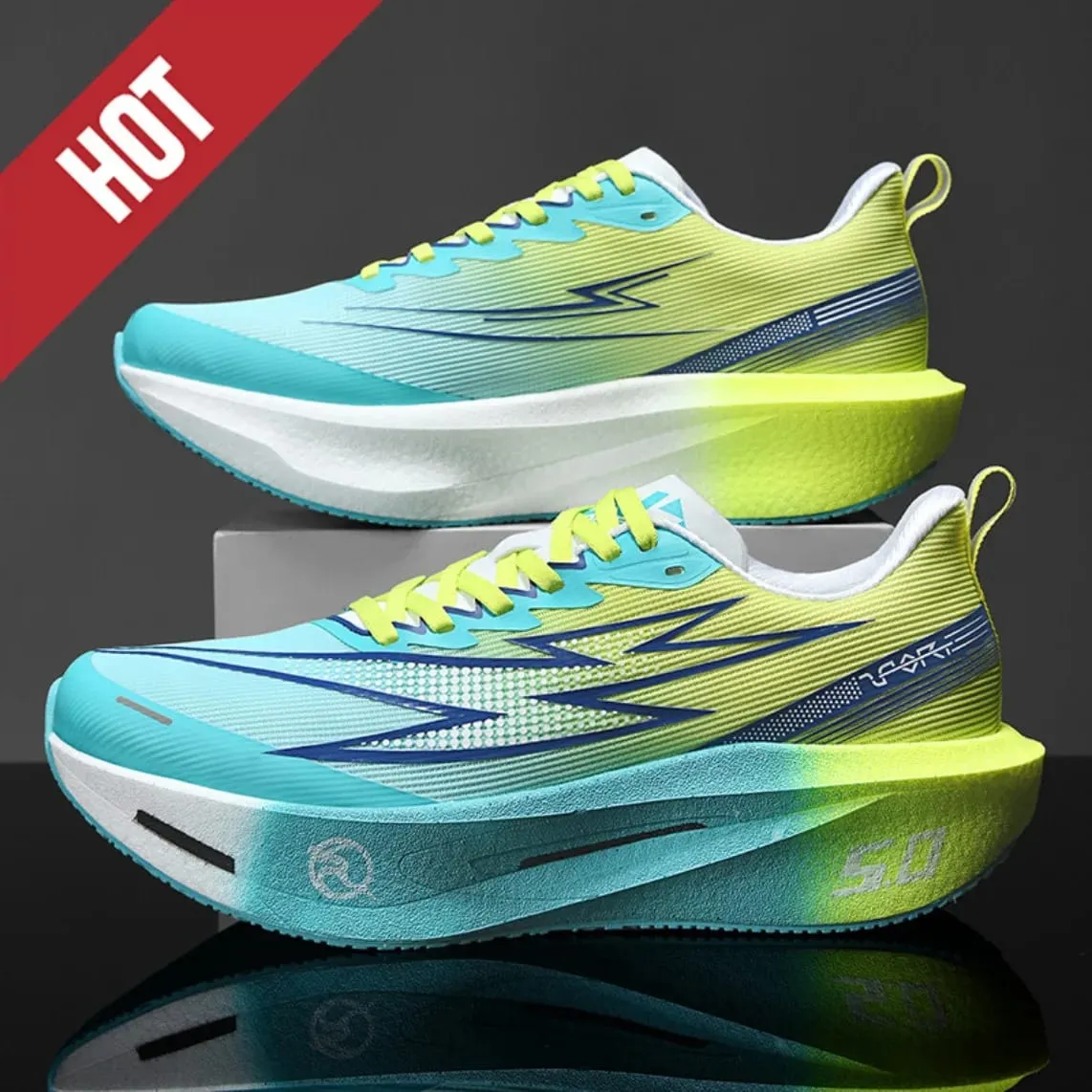 2026 Men Women Marathon Running Shoes Air Cushion Breathable Lightweight Athletic Jogging Gym Racing Sports Sneakers Tennis — image 5
