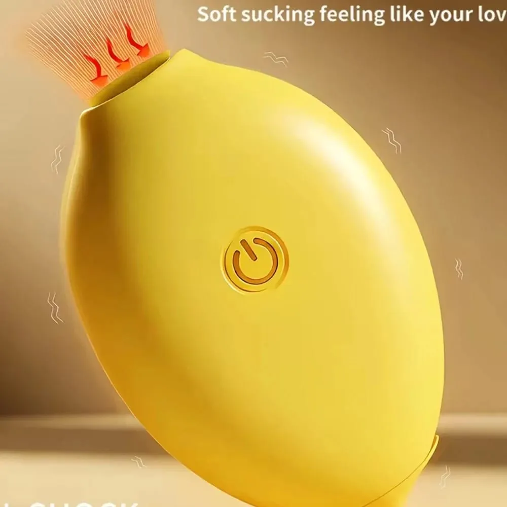 Citroen Vacuüm Zuigen Clitoris Stimulator met 10 Sterke Zuigmodi Volwassen Speeltjes Vibrators Vrouwelijke Orale Tepel Clit Vibrerende