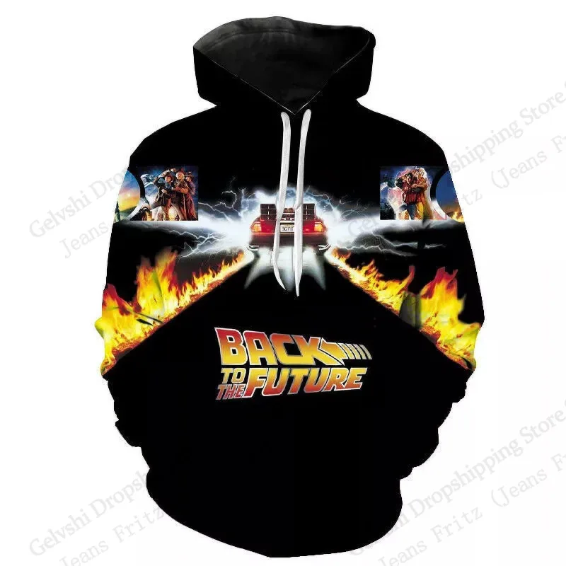 Movie Back To Future 3d Print Hoodie Men Women Fashion Hoodie Sweatshirt Outwear Coat Men Hoodies Winter Clothes Sportwear — image 3