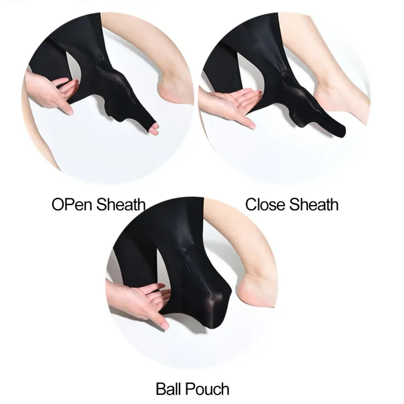 Lelaki Lancar Minyak Ultra Nipis Tipis Melihat Melalui Regangan Pantyhose Seluar Dalam Seluar Dalam Seluar Dalam Thong Pinggang Rendah Sutera G-string Lelaki — image 6