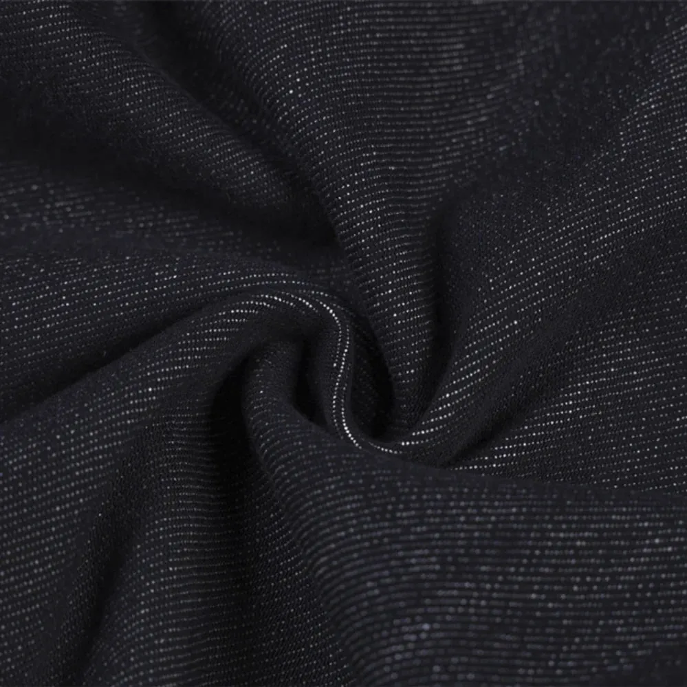 Men's Jeans High Street Trendy Vibe Workwear Letter Floral Embroidery Unique Loose Wide-Leg Trousers 2026 Autumn 17559 — image 7