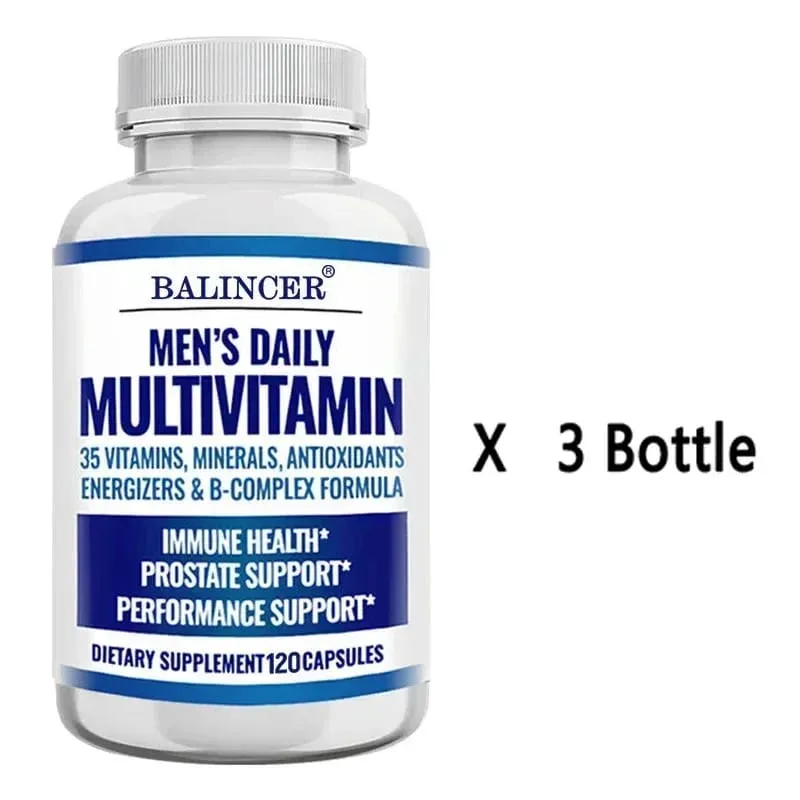 Multivitaminpräparat für Männer – sorgt für kognitive Gehirngesundheit, Energie, Ausdauer und Muskelmasse