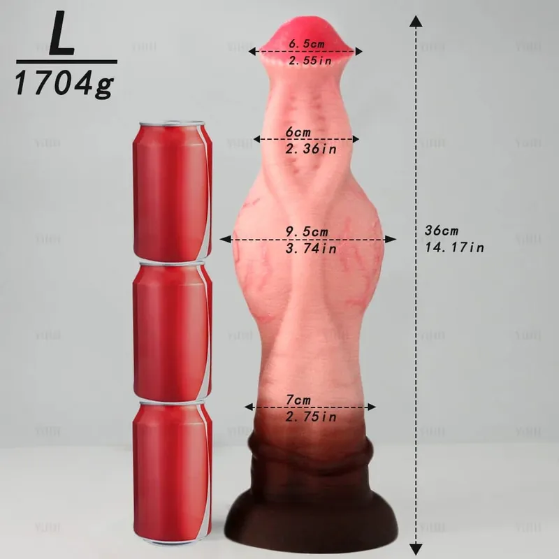 Consolador de caballo enorme de 47-95mm, Consolador realista de animales, tapón Anal grande, pene grueso, pene de silicona, Juguetes sexuales, Consolador, masturbación para adultos