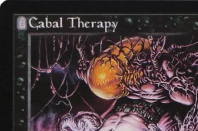 LK19 Cabal Ritual Cabal Therapy Vybíjení slabého démonického učitele Temnota Imperial Seal Vysoce kvalitní TCG proxy karty (černé jádro) — image 6