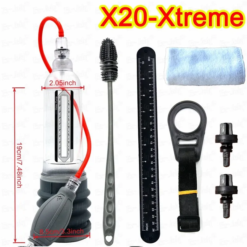 Péniszhosszabbító peremfeszítő pumpás szexjátékok férfi pénisz gyakorlópánt Dick-nagyítók Pro Quick Extender Pro 18+ — image 18
