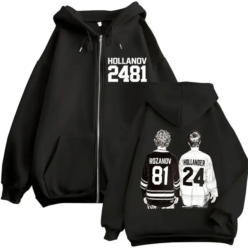 Heated Rivalry Ilya Rozanov 81 Boston Raiders Merch Zipper Hoodies Men's Women Clothing Fashion Zip Up Sweatshirts Jackets Coats — image 32