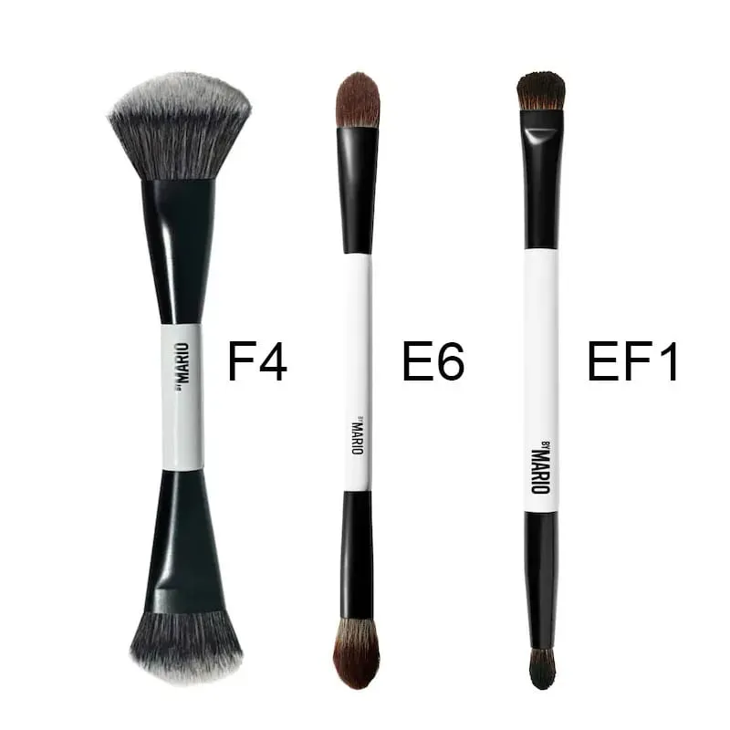 Dual Ended F4 Powder F1 Blush Contour F2 Makeup Brushes with Box Soft Mario Foundation Brush Professional Face Cosmetic Tool — image 16