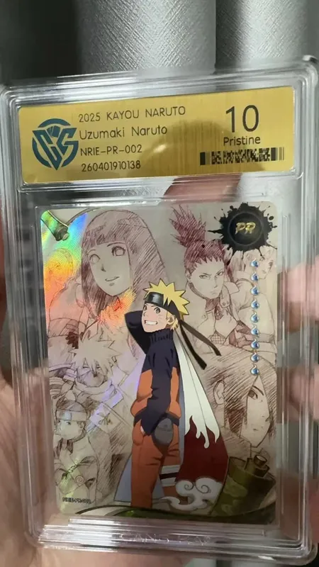 Naruto Card Αγγλική έκδοση PR-001PR-002 PRISTINE-10.0 Αυθεντική κάρτα αξιολόγησης KAYOU