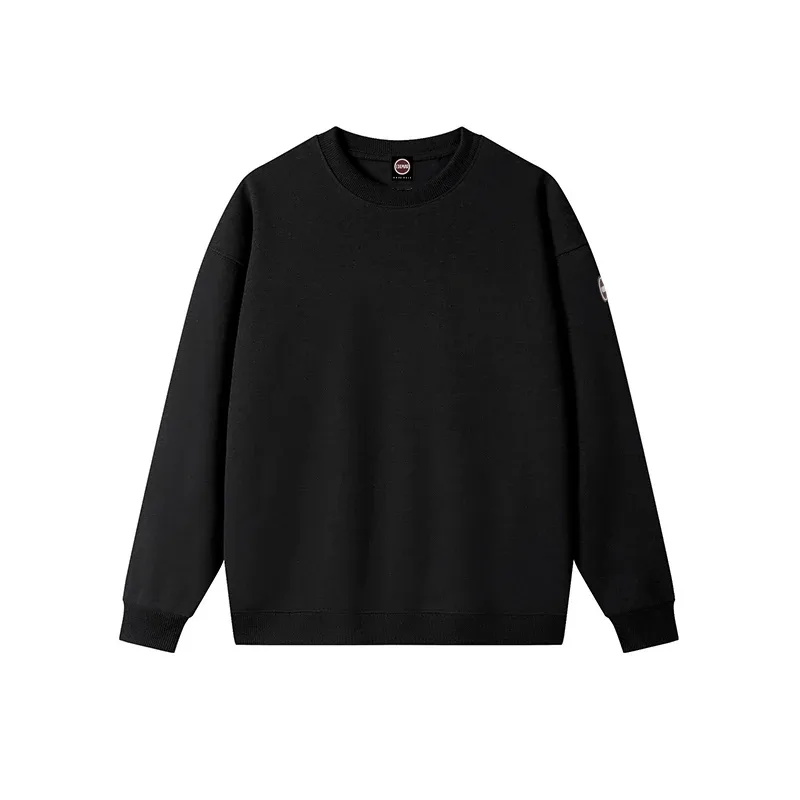 2026 Autumn Winter High Quality O-Neck Sweatshirts Cotton Silicone logo Casual Hoodies Men Long Sleeve Women Tracksuit Tops